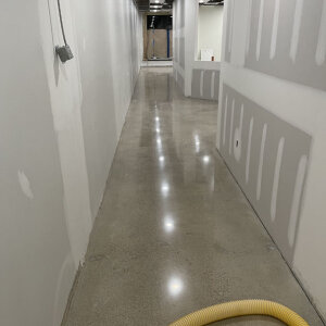 Polished Concrete Flooring Project