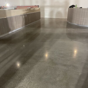 Polished Concrete Flooring Project